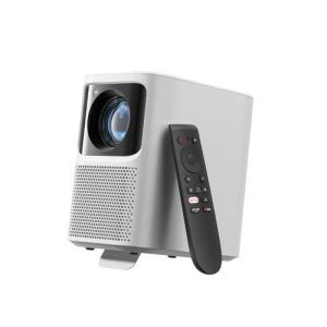 Emotn N1 Netflix Proyector Portátil con Licencia Oficial, Nativo 1080P Full HD, Enfoque Automático, Corrección Trapezoidal Automática, Imagen de 120", Dolby Audio, Wi-Fi 5G y Bluetooth 5.0